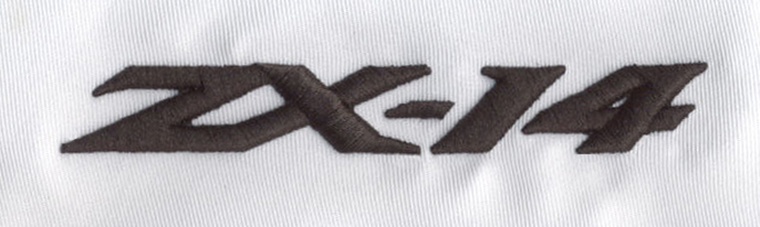 text in 3D puff embroidery